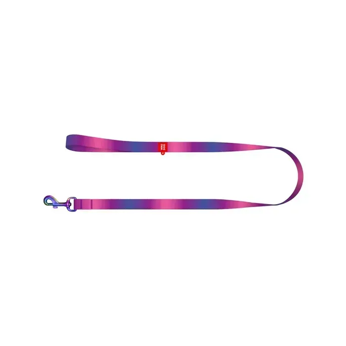 Повідець для собак Collar Waudog Nylon Recycled L-XXL - фіолетовий