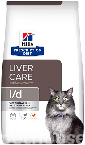 Hill's Prescription Diet l / d Liver Care - Корм-дієта з куркою для котів із захворюваннями печінки