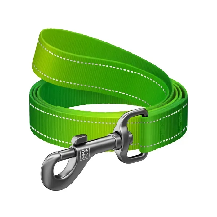 Повідець для собак Collar Waudog Nylon Nylon L-XXL - салатовий