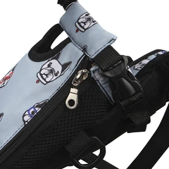 Без бренду Рюкзак-кенгуру для тварин No Brand A01002-AB Dog Blue S 13091-83470