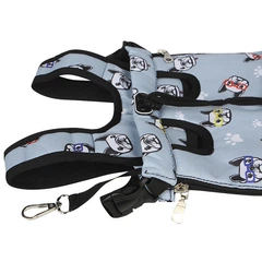 Без бренду Рюкзак-кенгуру для тварин No Brand A01002-AB Dog Blue S 13091-83470