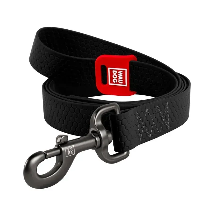 Повідець для собак COLLAR WAUGOG Водостійкий L-XXL - чорний