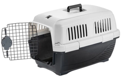 Переноска для собак та котів Ferplast Clipper 2 чорна до 8 кг 57x37x36 см 73115021