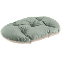 Ferplast Подушка-підстилка PRINCE 55/4 CUSHION GREEN-BEIG, двостороння, зелено-бежева