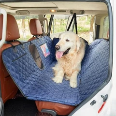 Без бренда Автогамак для перевезення собак Basics comfort Синій 147*137 см (АОЖз-609)