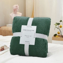 Derby Плед для тварин Soft Warm Fluffy Pet Blanket 70х100 см Зелений