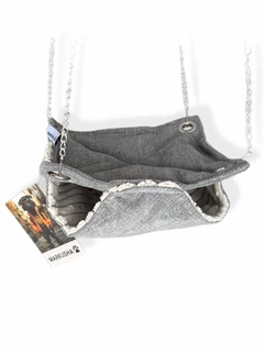 Гамак-будиночок для гризунів Markusha Бурундук 15x15 сірий