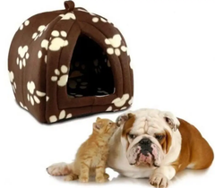 Без бренда М'який будиночок лежанка для собак та кішок Pet Hut