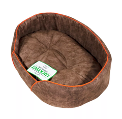 Лежак Доллі №1 "Lucky Pet", коричневий, 32х43х12см