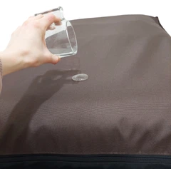 Без бренда Лежак для собак двосторонній Waterproof матрац для собак лежанка для великих собак всіх порід 100×70×6 см Huge and Tiny Коричневий з чорним