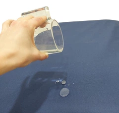 Без бренда Лежак для собак Waterproof лежанка ліжко для собак та котів спальне місце для тварин знімний чохол з бортами 90×80×23 см Huge and Tiny Синій з чорним