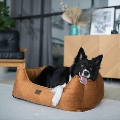 Noble Pet Лежак для собак Leon Saffron (LE2138/75)