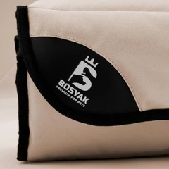 Килимок лежак для собак OUT Bosyak Waterproof L 105х70 Бежевий (собачий килимок підстилка для прогулянок)
