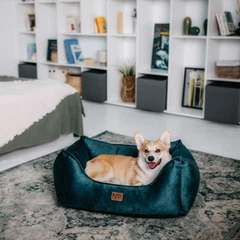 Noble Pet Лежак для собак Leon Green (LE2137/55)