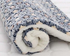 Без бренду М'який плед ковдра для домашніх тварин собак, кішок у перенесення, будиночок 42*60см