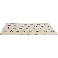 Підстилка Trixie Beany Blanket фліс бежевий з лапками 100х70см 37191