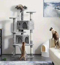 MT Malatec Котячий ігровий комплекс із дряпками, будиночками та лежанками