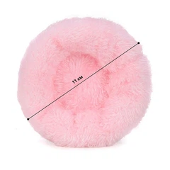 Лежак Lesko N307001 Pink для хом'яків спальне місце для дрібних гризунів