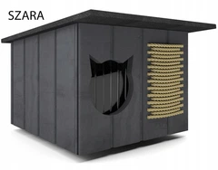 Без бренда Будиночок для кота Chill Cat 56 см x 47 см Szara