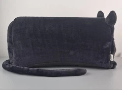 Smart Pet М'який будиночок лежанка для котів та собак "Bagira Black" 50 x 35 см, висота 27 см, велюр, гіпоалергенні матеріали, чорний, Украї