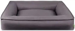 Hi Dog Лежанка для собак WATERPROOF L графіт 75×55×13 см, - велика водонепроникна лежанка для собак і котів