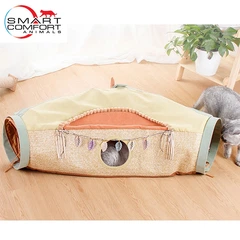 Smart Comfort System Будиночок для кота Smart Comfort Animals GX-95 оливковий ігровий комплекс Будиночок для кішки з секретним тунелем