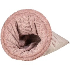 Різдвяний лежак-печера для котів та собак Trixie Livia Soft, рожевий 40х60см 927119