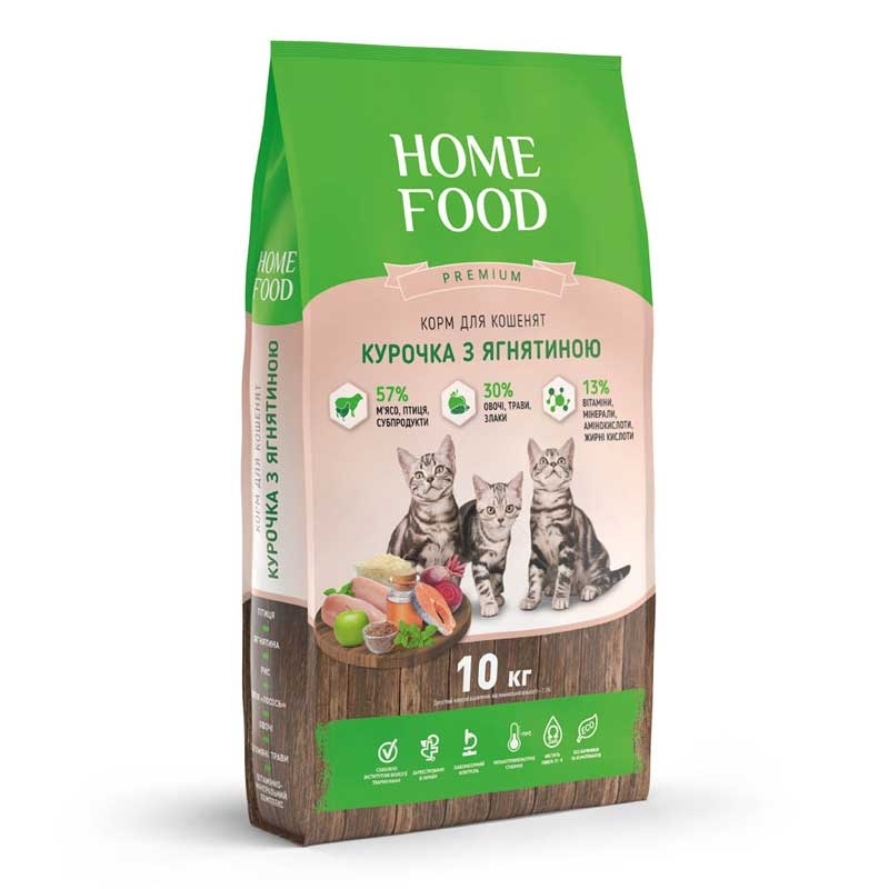 Home Food Корм з курка ягня для кошенят