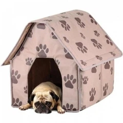 Без бренду Будиночок для собак або котів складний Portable Cat&Dog House, 37х43х40 см