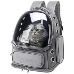 Luposan Рюкзак-переноска для котів і собак малих порід Люпосанчик BS-BP-063, Grey