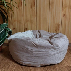 Без бренду Круглий затишний лежак для котів, кішок з капюшоном 50см
