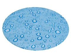 Килимок охолоджуючий для собак Nobby L Bubble Disc, d80см блакитний Н62283