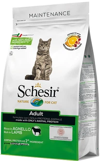 Schesir Cat Adult Lamb - Сухий монопротеїновий корм з ягням для дорослих котів