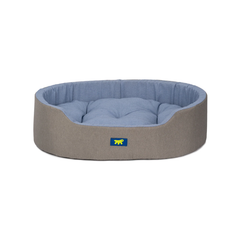 Лежак для собак та кішок Ferplast Dandy C Colour 65 65x46x17 см Блакитний з чорним (82943095W4)