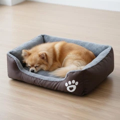 Без бренду Всесезонний затишний лежак для котиків, собак 48х40х15см