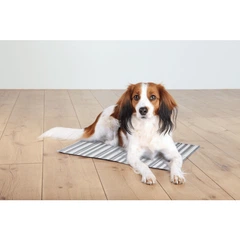 Підстилка охолоджуюча для собак Trixie Cooling Mat М: 50х40см, білий/сірий 28773