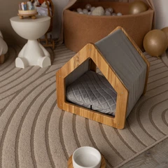 Graf Petshop Будиночок для котів та собак BARNY S ( сірий)