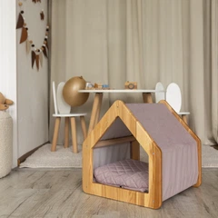 Graf Petshop Будиночок для котів та собак BARNY S ( рожевий)