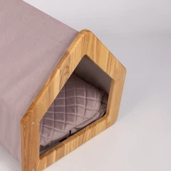 Graf Petshop Будиночок для котів та собак BARNY S ( рожевий)
