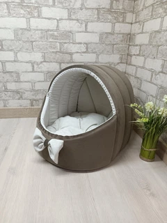 Animals joy Будинок лежанка для котів та собак Animals_joy Корзина М 46*42 см (255)