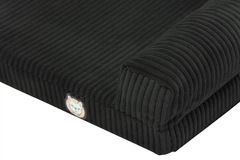 Лежак для собак eGarden Comfort Box, кордовий велюр 50х75 антрацит