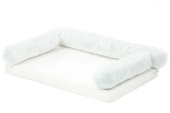 Лежак для собак eGarden Comfort Box, кордовий велюр 50х75 антрацит