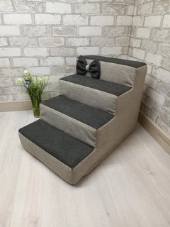 Animals joy Сходинки для тварин, стремянка для собак Animals_joy висота 40 см 4 яруси (263)