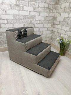 Animals joy Сходинки для тварин, стремянка для собак Animals_joy висота 40 см 4 яруси (263)