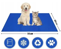 Без бренда Охлаждающий коврик AIDOG гелевый для животных, розмір М: 40x50 см