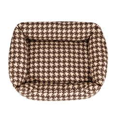 Лежанка для Собак та Котів BronzeDog Comfort Прямокутна Коричнева 40 х 60 см (1022108)