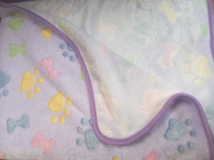 Derby Плед для тварин Soft Flannel Fleece Dog Blanket Bone 50х75 см Фіолетовий