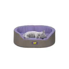 Лежак для собак та кішок Ferplast Dandy C Colour 45 45x35x13 см Ліловий з чорним (82941095W5)