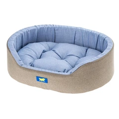 Лежак для собак та кішок Ferplast Dandy C 80 80x55x20 см Синій (82944095)