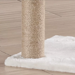 Без бренду Кігтеточка-комплекс для кота (Cat Tree) з поличками та будиночком, стійка конструкція Volso R2306